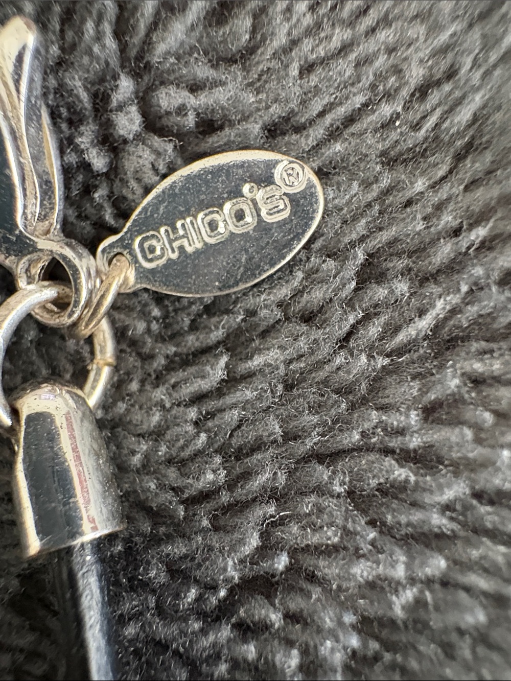 Chico's Silver-Tone Beaded Necklace - Picture 4 of 5